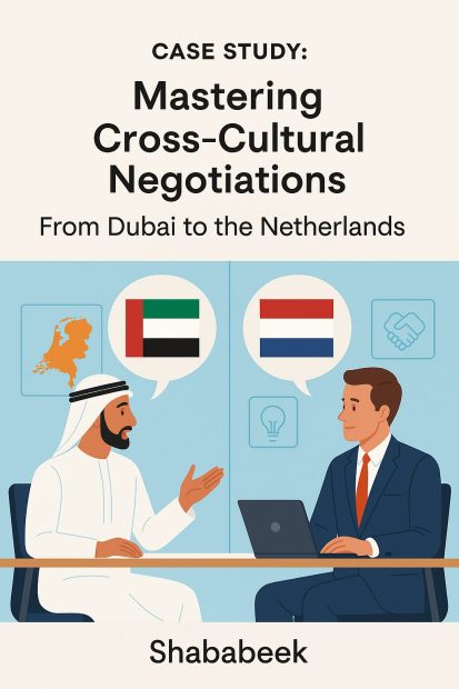 Case Study: Mastering Cross-Cultural Negotiations – From Dubai to the Netherlands